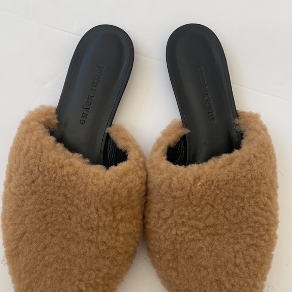 Jenni Kanye Shearling Mule in Natural 38 - Picture 6 of 13